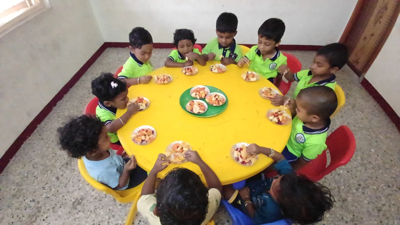 Fruits and vegetable identification with simple instructions